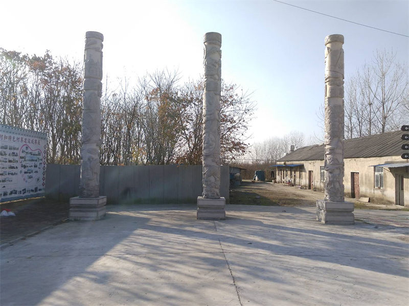 合肥市牌坊鄉(xiāng)廣場(chǎng)文化柱